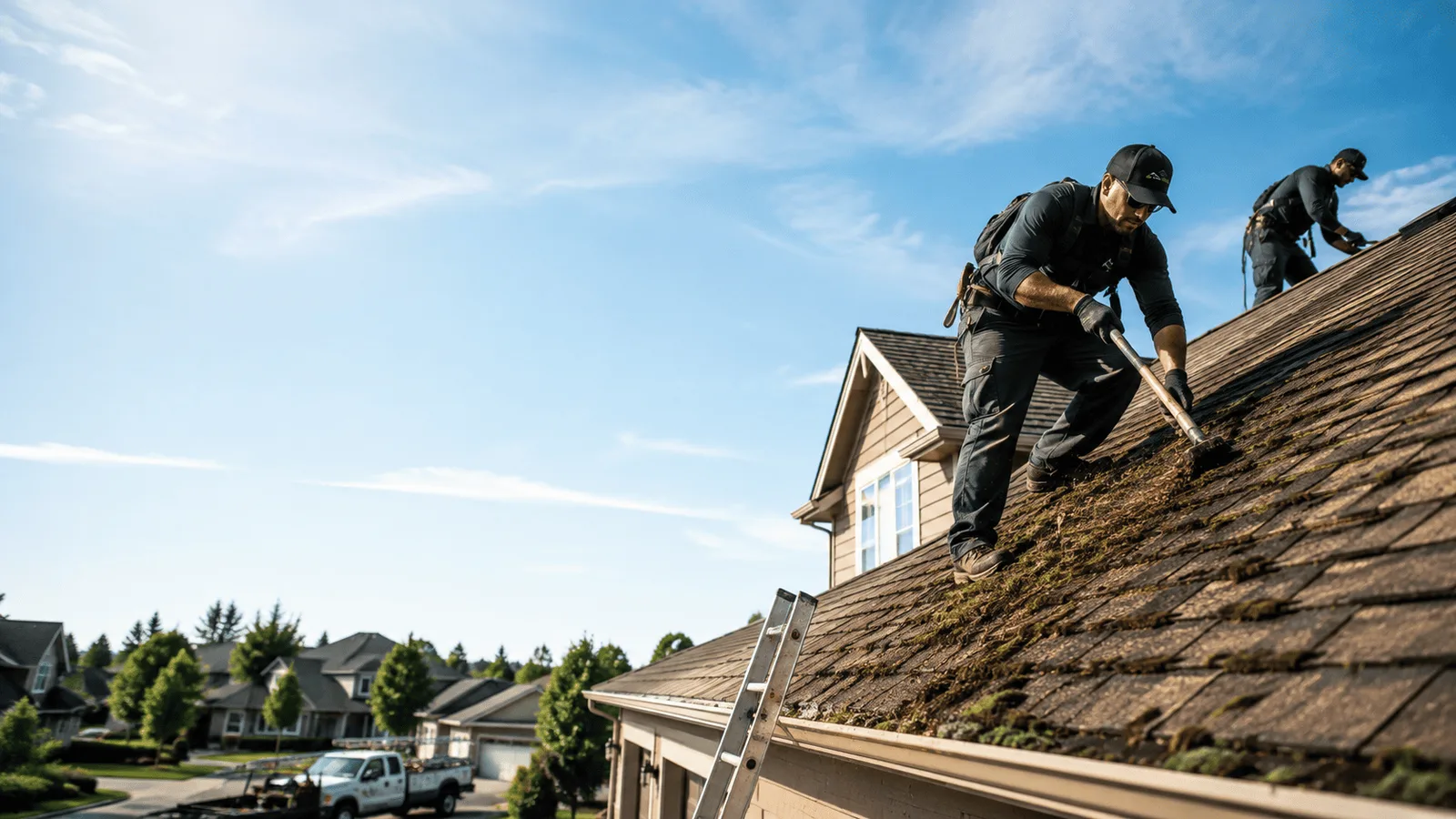 Roof Moss Removal in Green Mountain, NC near me